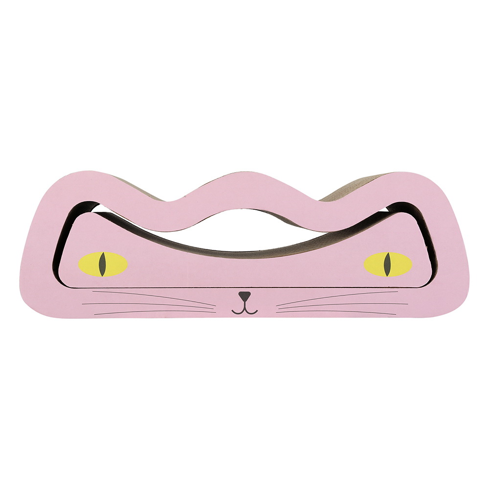 i.Pet Cat Scratching Board Scratcher Cardboard Kitten Indoor Climbing Pad Catnip - Image 3