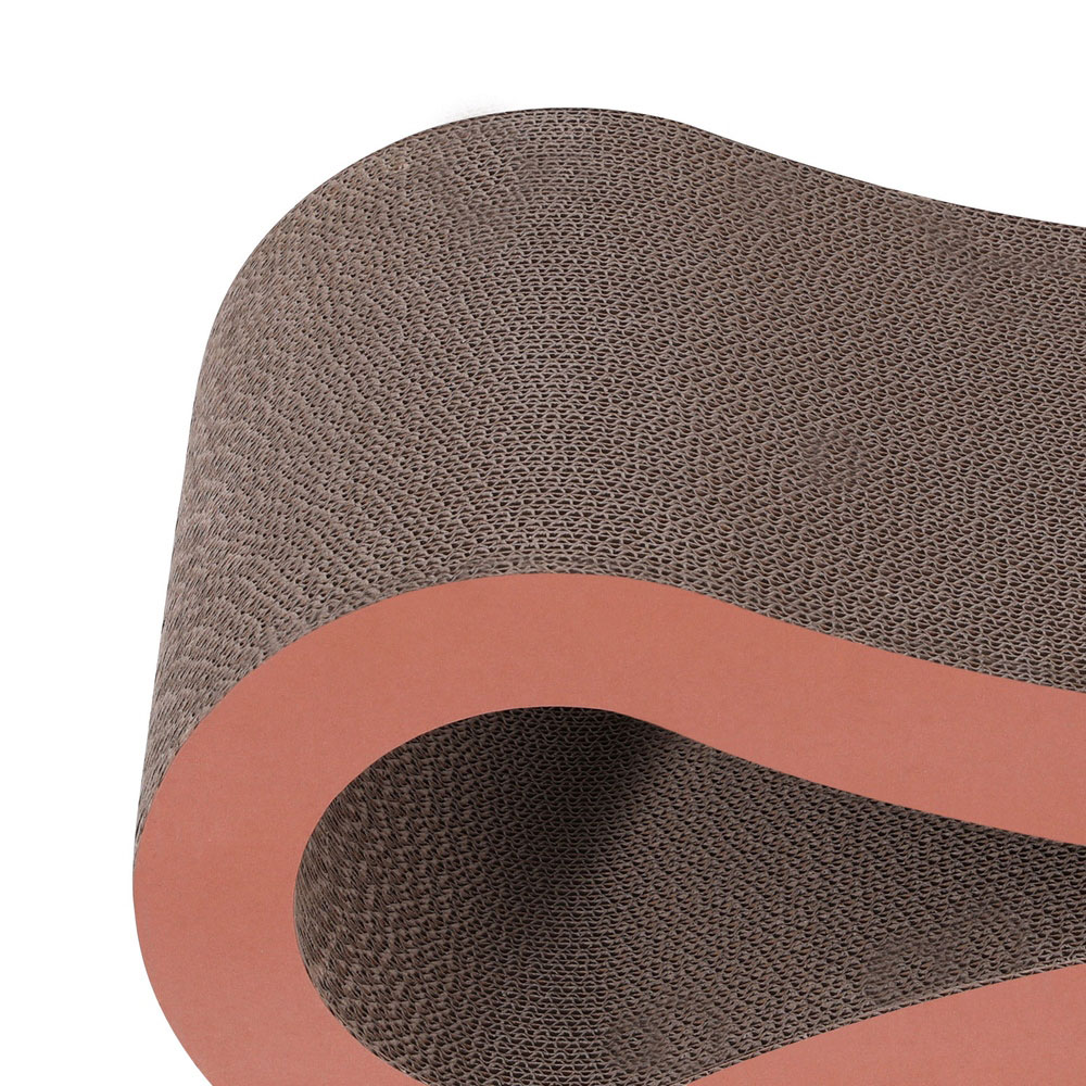 i.Pet Cat Scratching Board Scratcher Cardboard Kitten Indoor Climbing Bed Catnip - Image 4