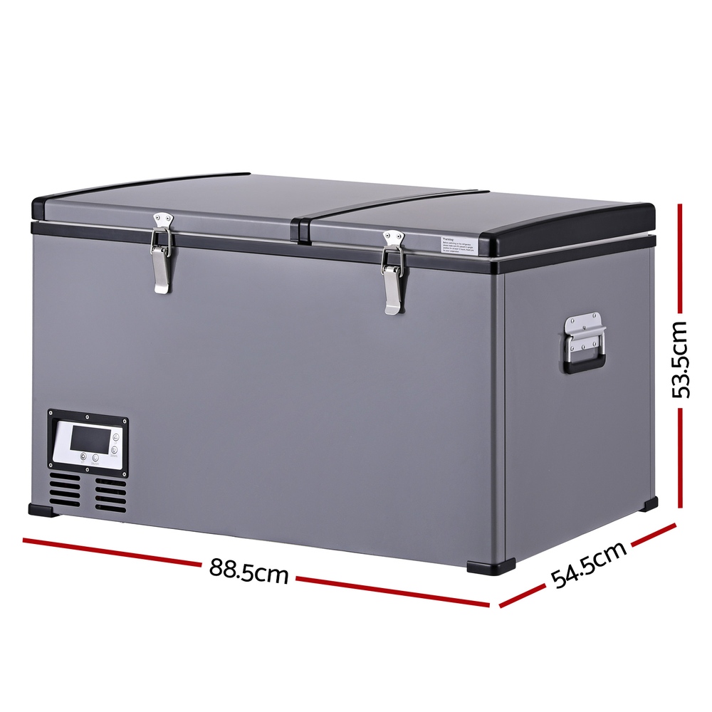Glacio Camping Fridge 100L Portable Bar Fridges Freezer 12V/24V/240V - Image 2