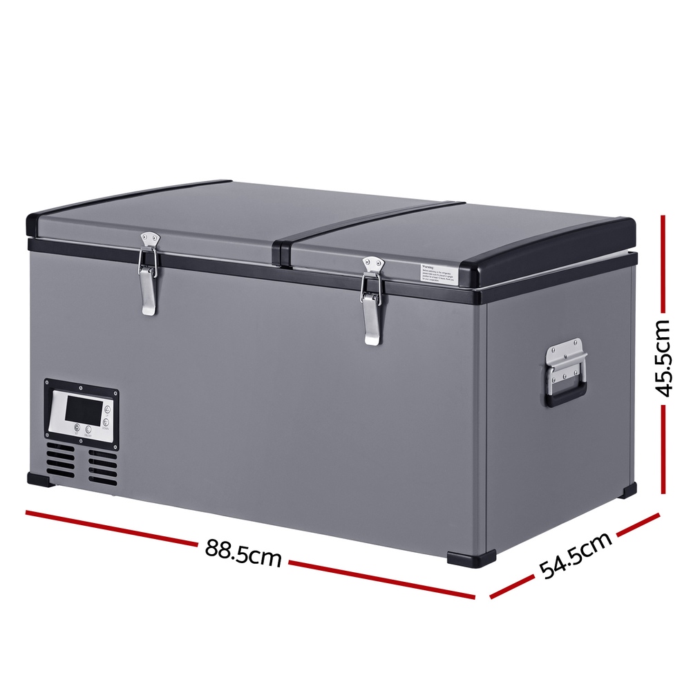 Glacio Camping Fridge 80L Portable Bar Fridges Freezer 12V/24V/240V - Image 2