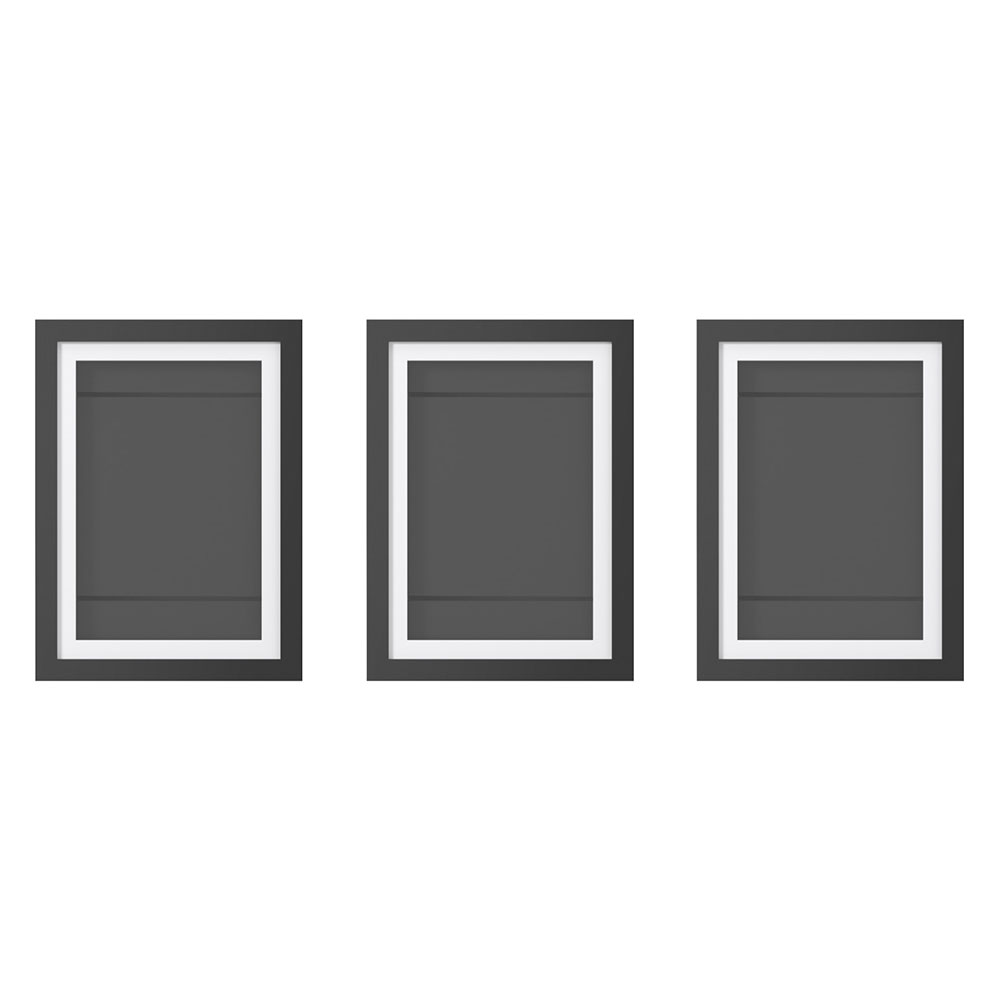 Artiss Photo Frame A4 3PCS Set - Image 1
