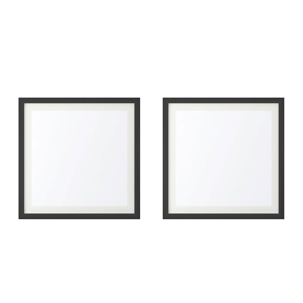 Artiss Photo Frame 2PCS Set Black - Image 1