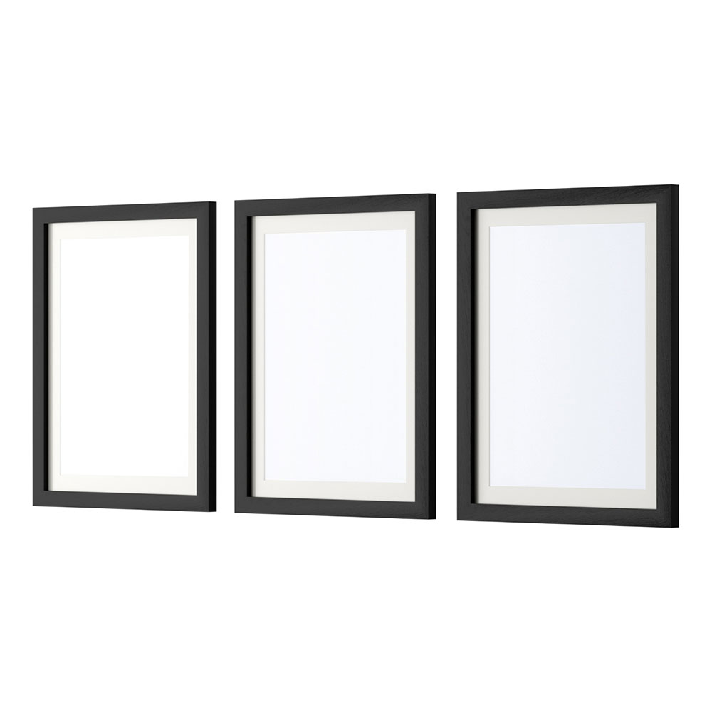 Artiss Photo Frame 3PCS Set Black - Image 3