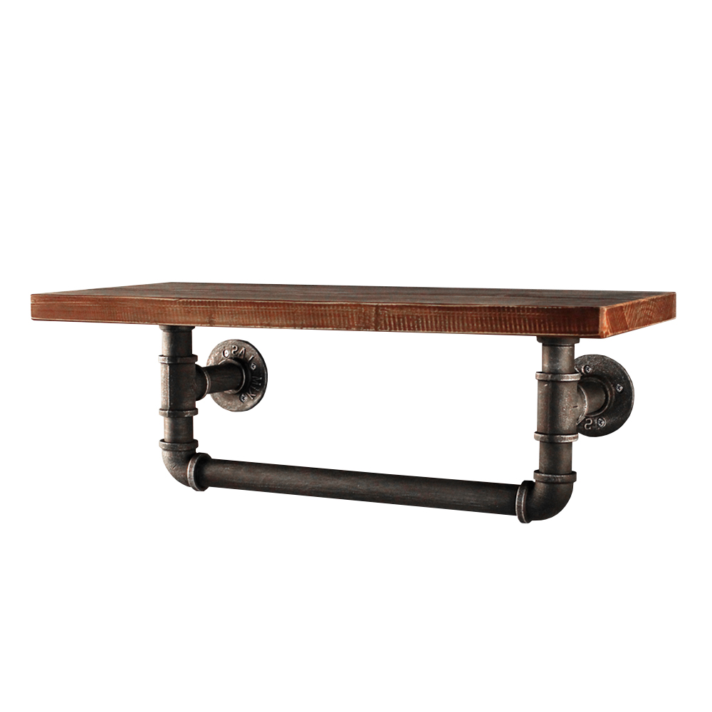 Artiss Floating DIY Pipe Shelf - IVES - Image 1