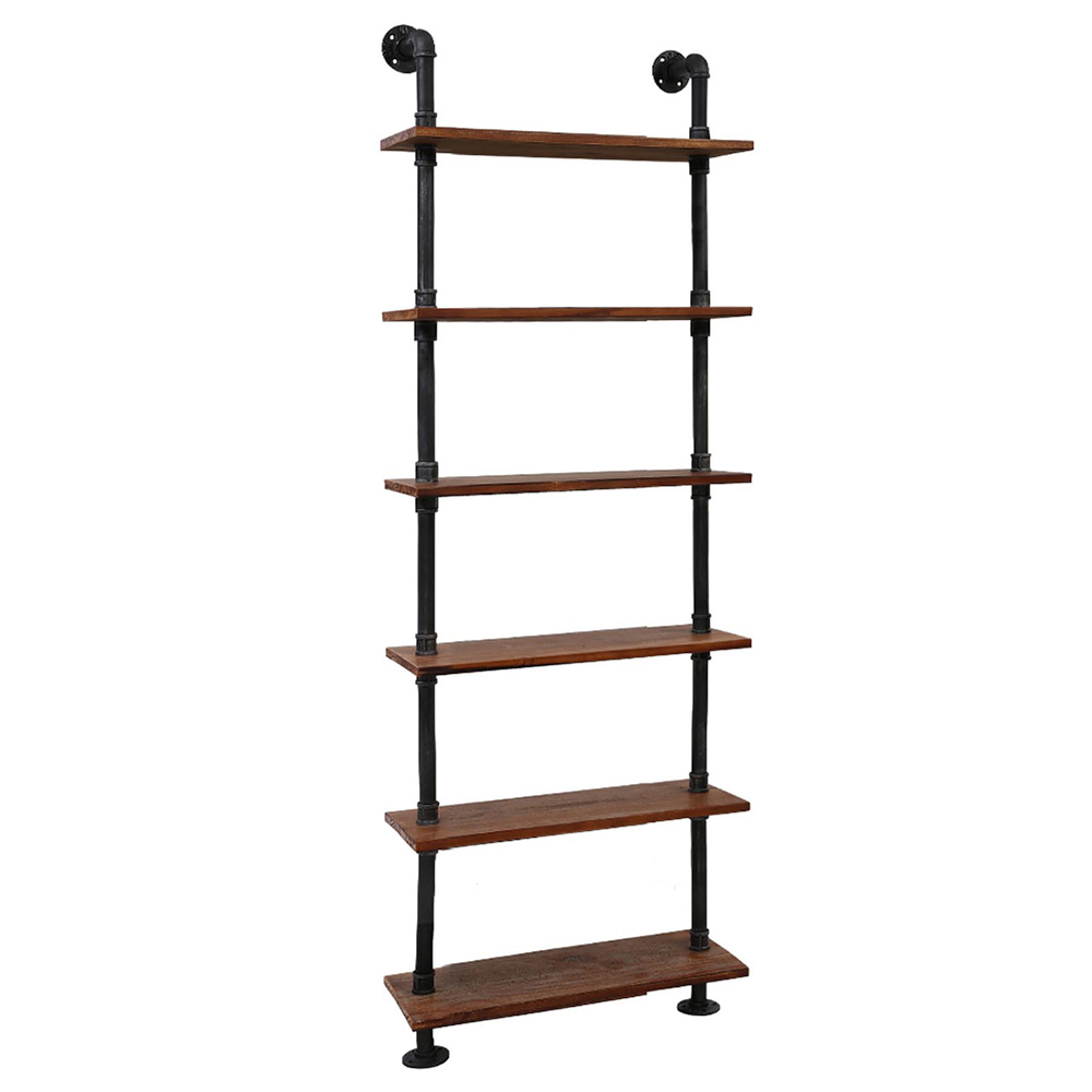 Artiss Floating DIY Pipe Shelf 6 Tiers - IDA - Image 3