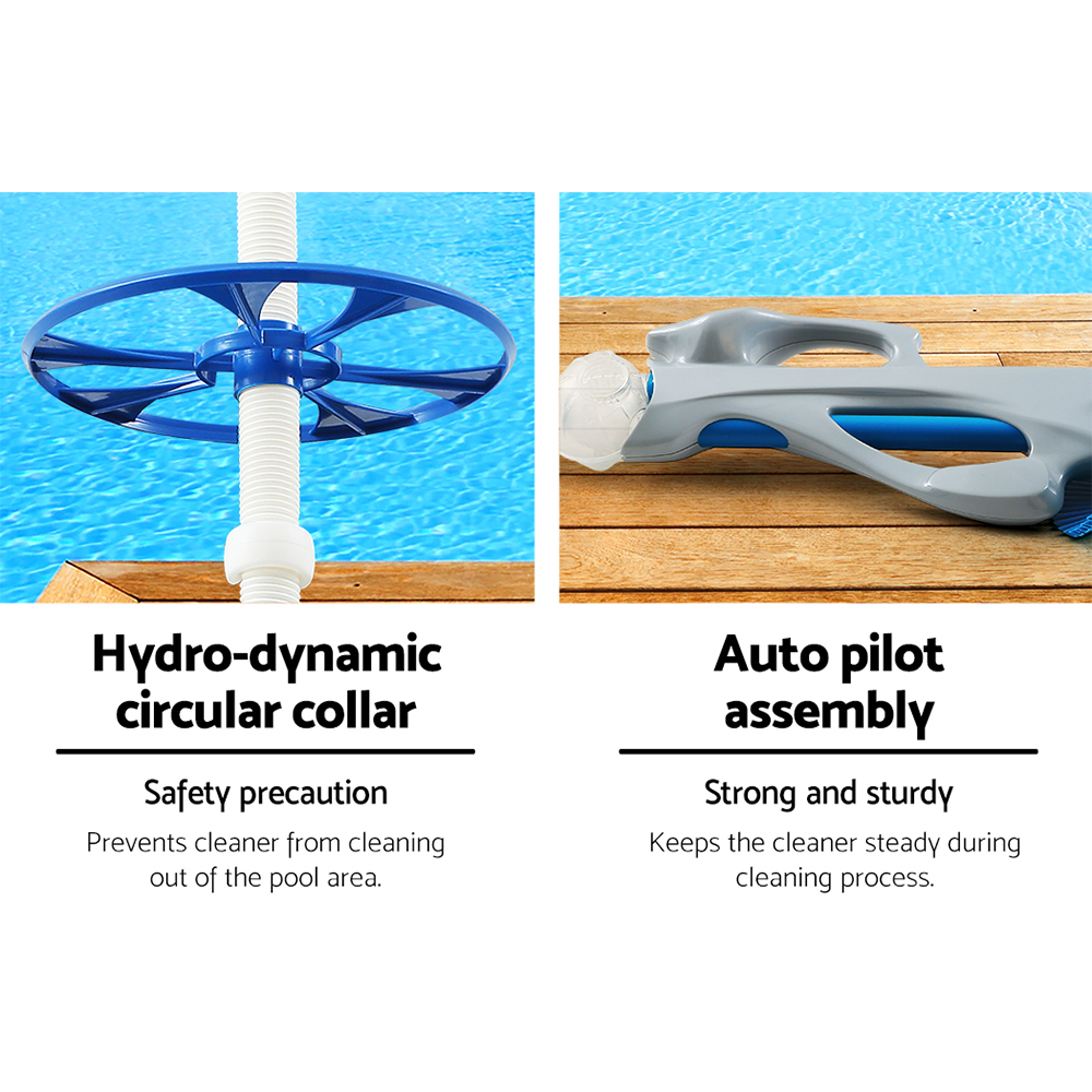 Aqua Buddy Swimming Pool Cleaner Automatic Vacuum Suction 10M Hose - Image 7