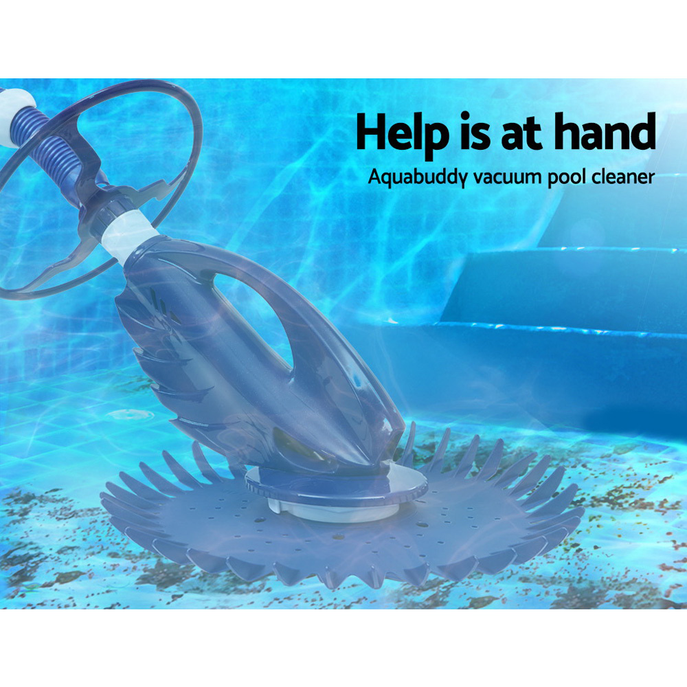 Aquabuddy Pool Cleaner Automatic Swimming Floor Climb Wall Vacuum 10M Hose - Image 3