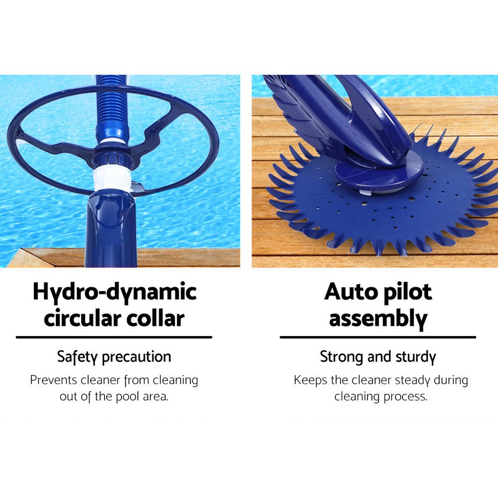 Aquabuddy Pool Cleaner Automatic Swimming Floor Climb Wall Vacuum 10M Hose - Image 5
