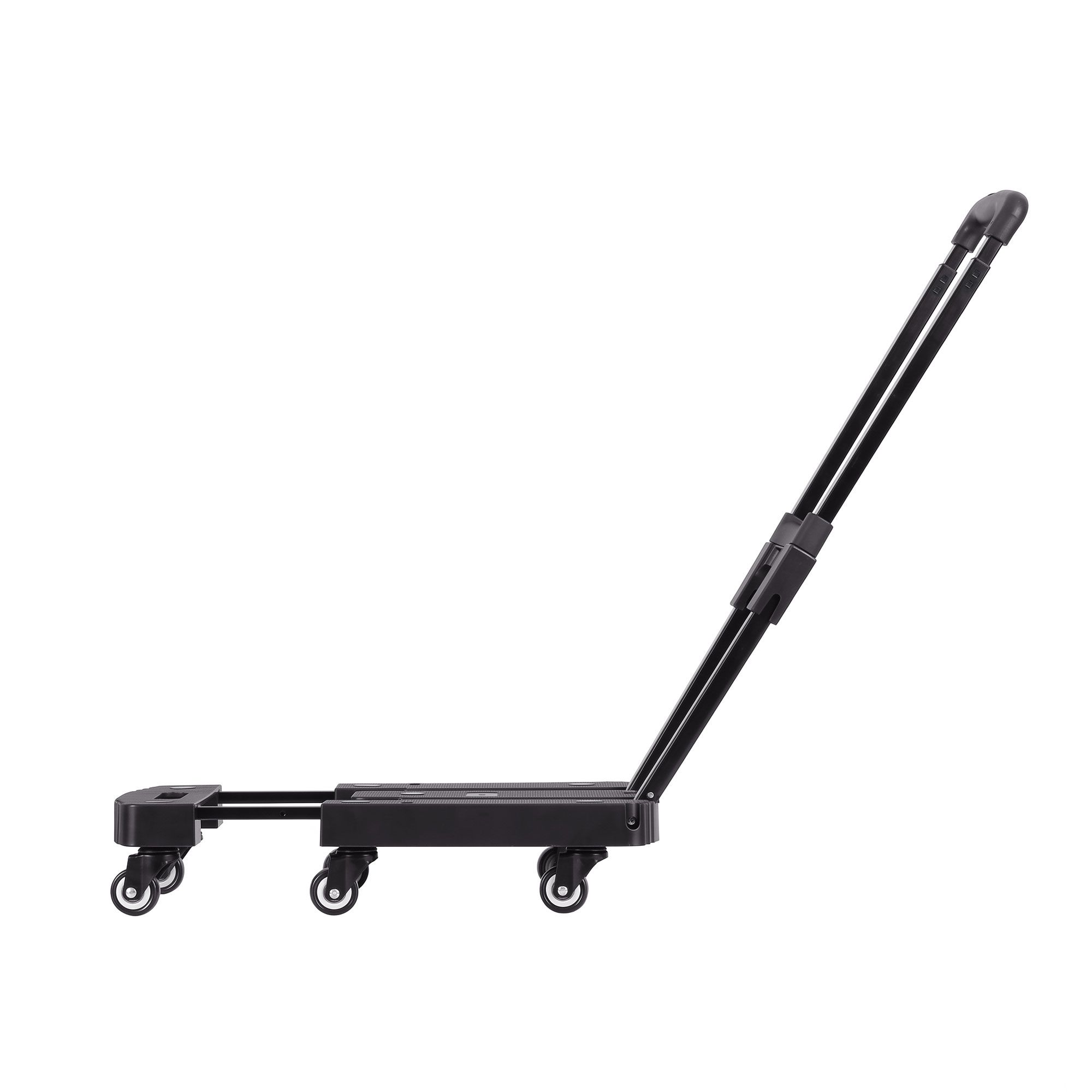 Giantz Folding Hand Truck Platform Trolley Foldable Dolly Cart 200kg Load Black - Image 4