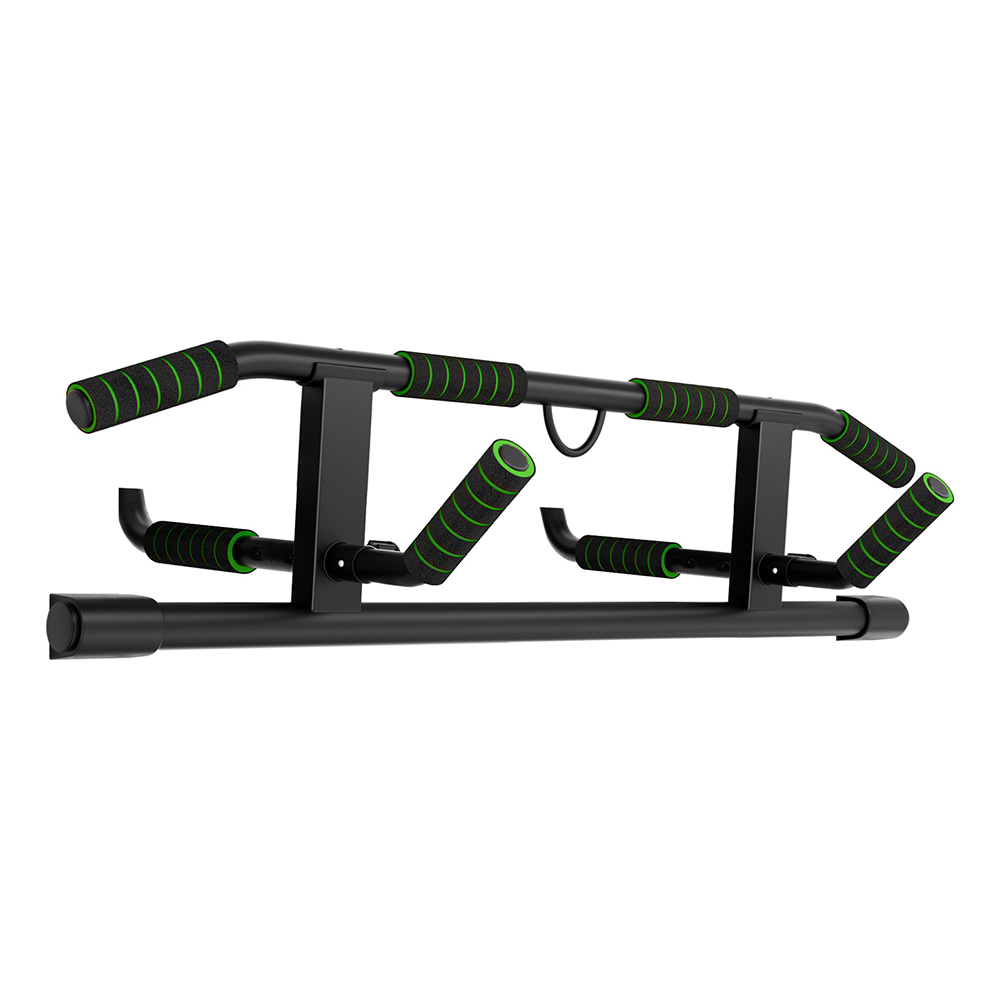 Multi-Grip Pull Up Bar Doorway Chin Up Horizontal Bar Home Gym Workout 101cm Length - Image 1