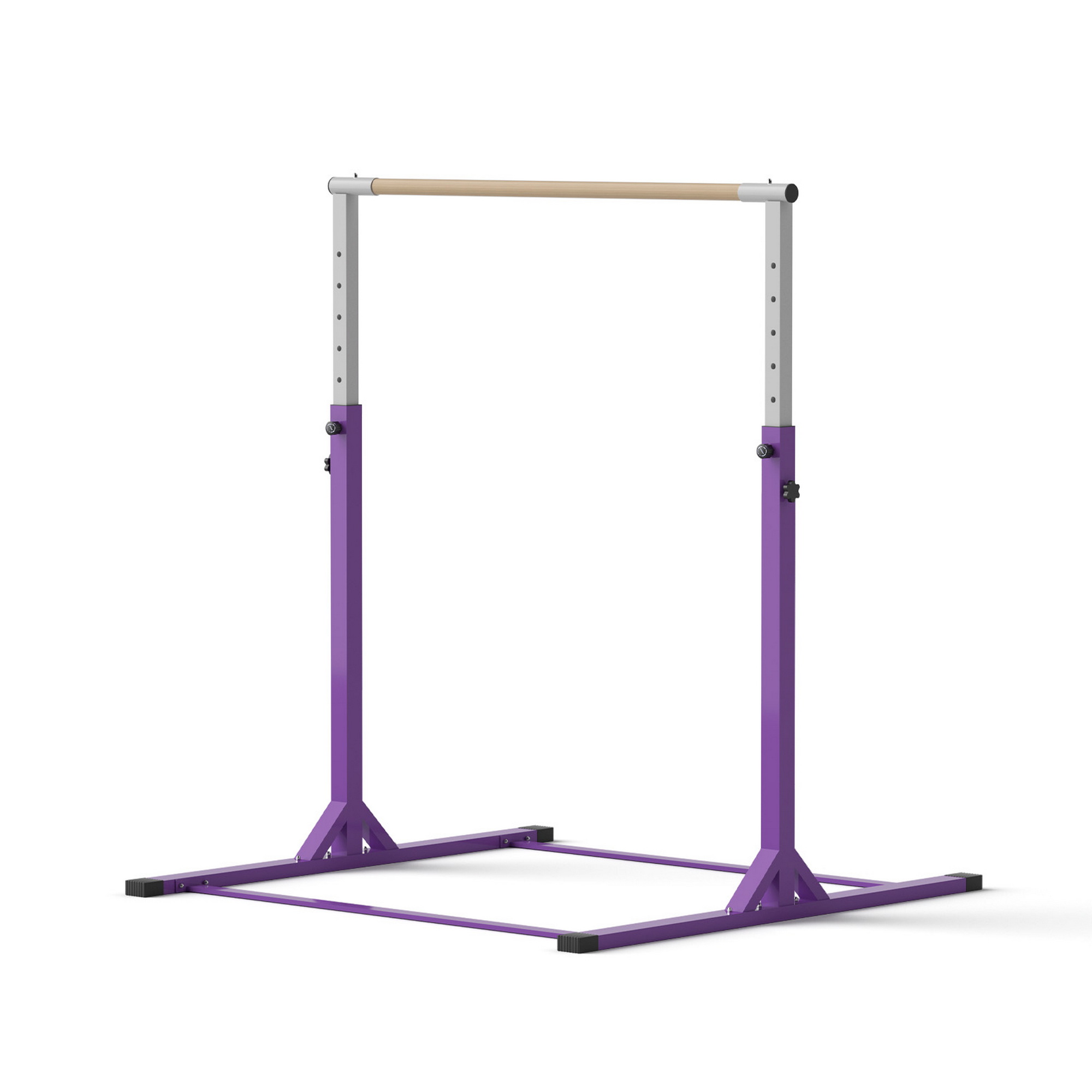 Everfit Kids Gymnastics Bar Pull Up Station Monkey Bar Adjustable Indoor Garden - Image 1