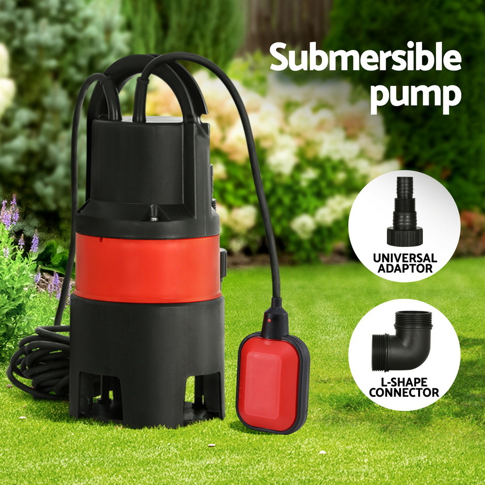 Giantz Garden Submersible Pump 550W Dirty Water Bore Tank Well?Steel Sewerage - Image 8