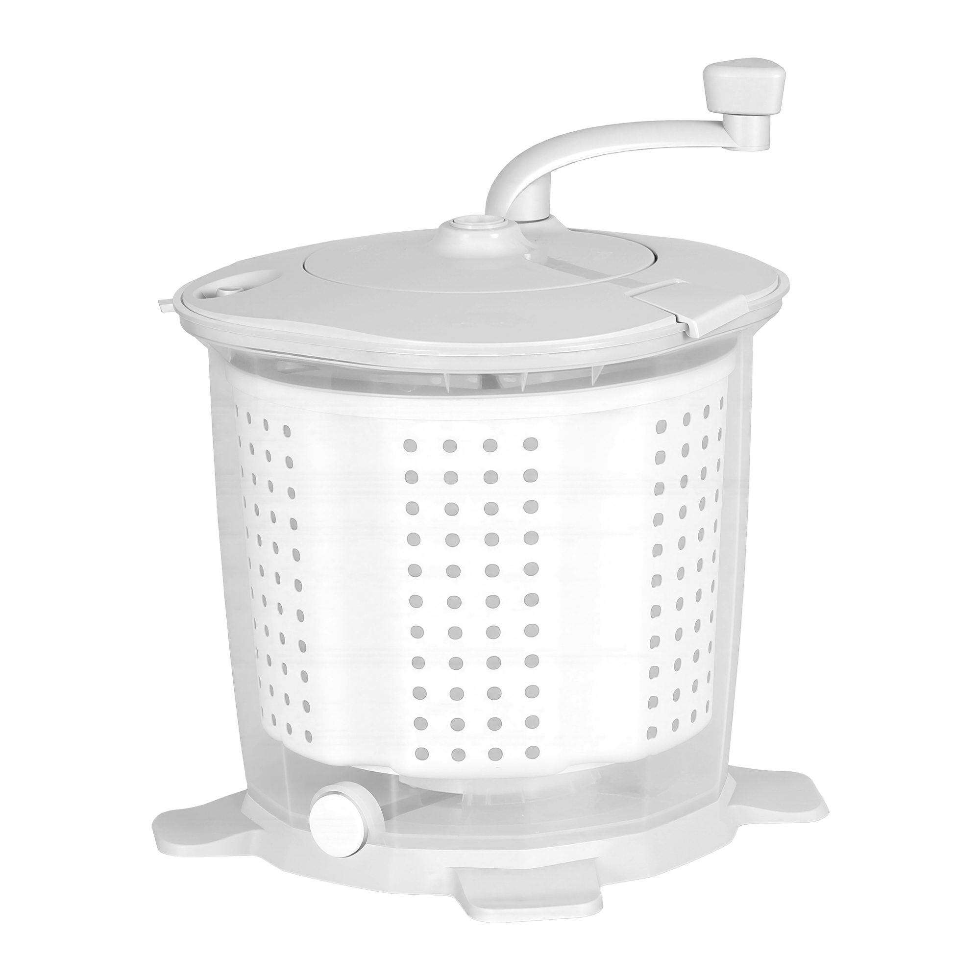 Devanti Portable Washing Machine Manual Spin Dryer Compact for Camping Caravan Apartment - Image 1