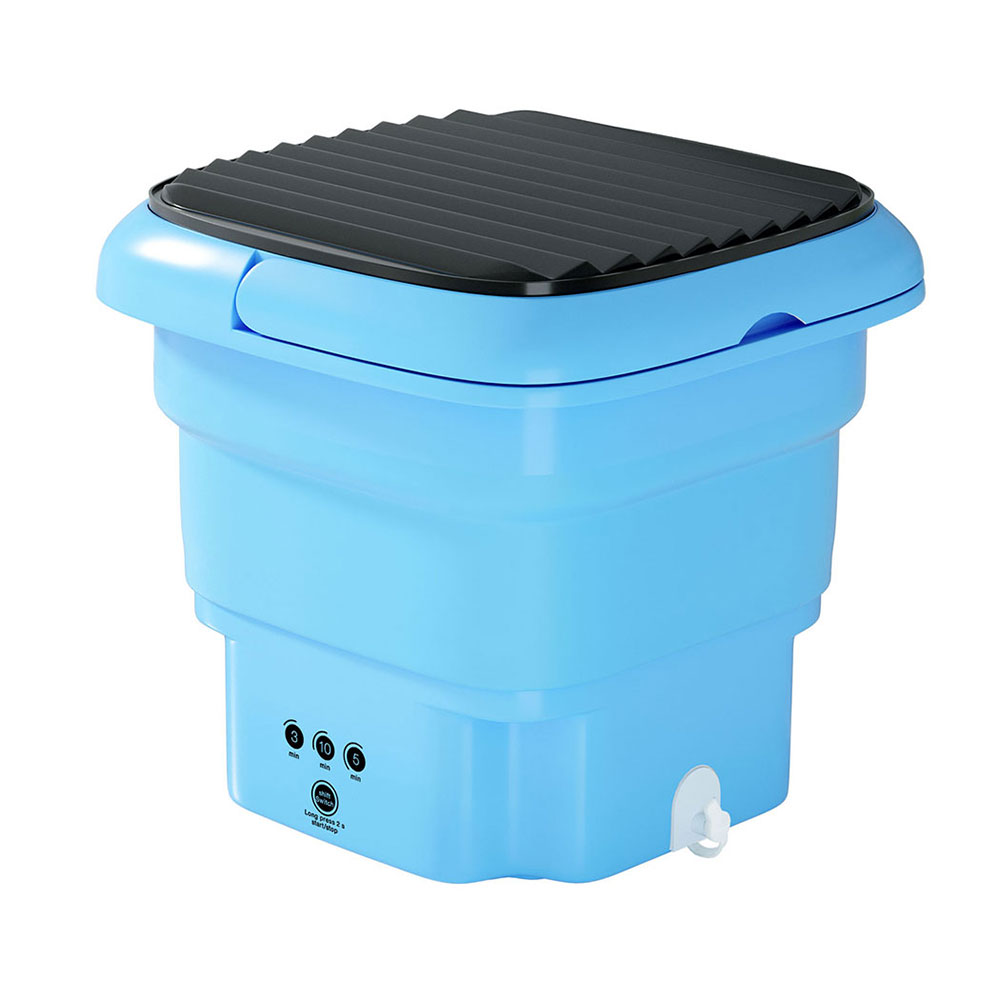 Devanti Portable Washing Machine 4.5L Blue - Image 1