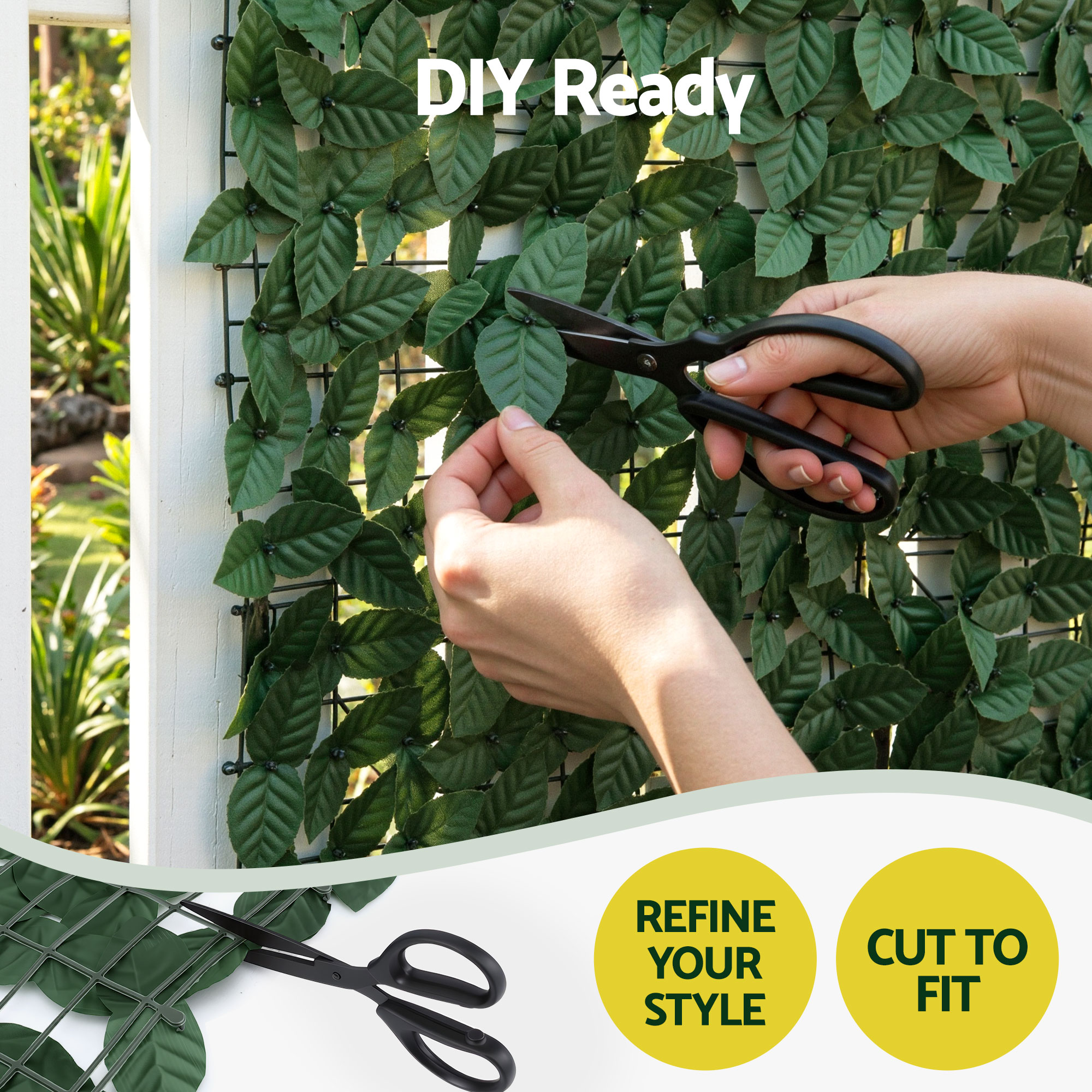 Gardeon Artificial Ivy Privacy Fence Screen Greenery Backdrop Panel for Balcony Patio Garden - Image 4