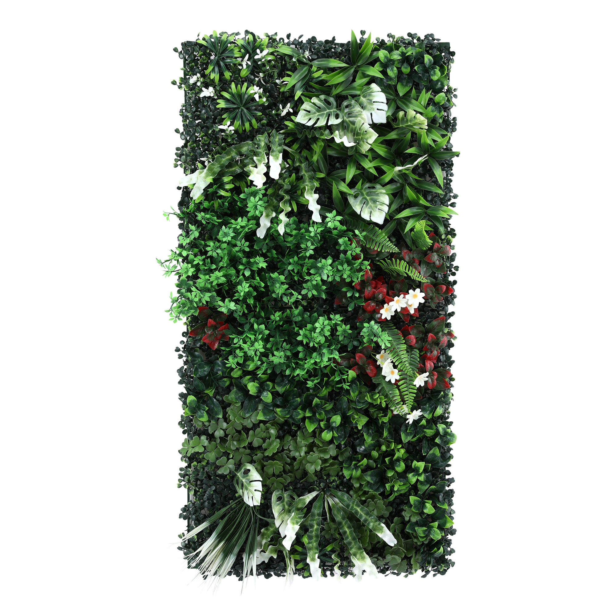 Gardeon Artificial Plant Wall Panels 50X100CM Boxwood Panel Hedge Grass Backdrop Green Decor Backyard - Image 8