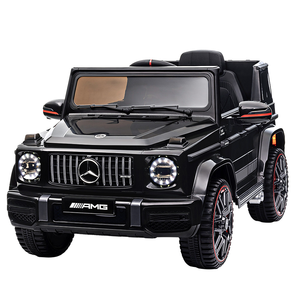 Kids Electric Ride On Car Mercedes-Benz Licensed AMG G63 Toy Cars Remote Black - Image 8