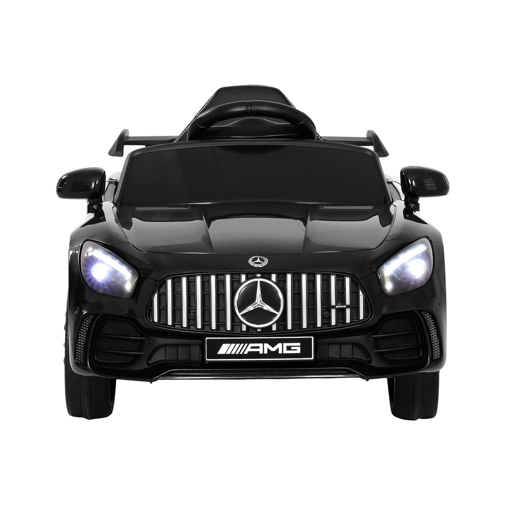 Kids Electric Ride On Car Mercedes-Benz AMG GTR Licensed Toy Cars Remote Black - Image 3