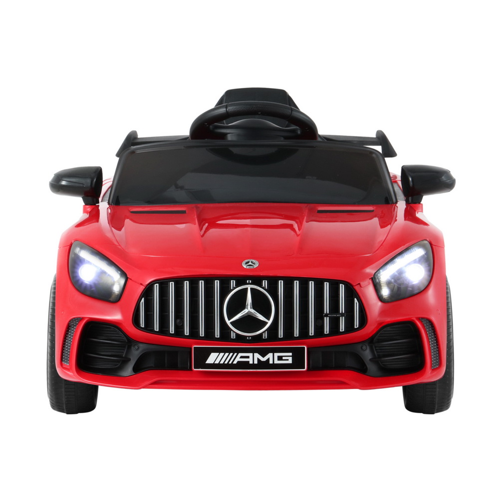 Kids Electric Ride On Car Mercedes-Benz AMG GTR Licensed Toy Cars Remote Red - Image 3