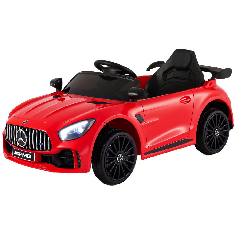 Kids Electric Ride On Car Mercedes-Benz AMG GTR Licensed Toy Cars Remote Red - Image 7
