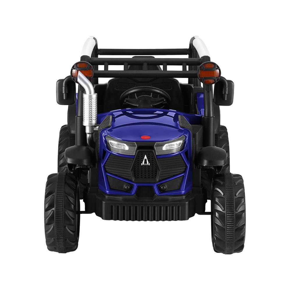 Rigo Kids Electric Ride On Car Off Road Jeep Remote 12V Blue - Image 3