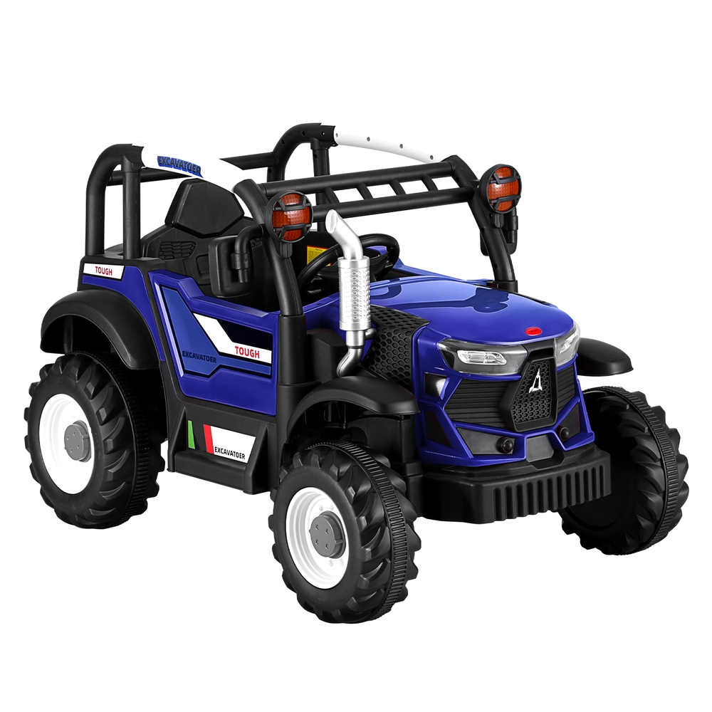 Rigo Kids Electric Ride On Car Off Road Jeep Remote 12V Blue - Image 7