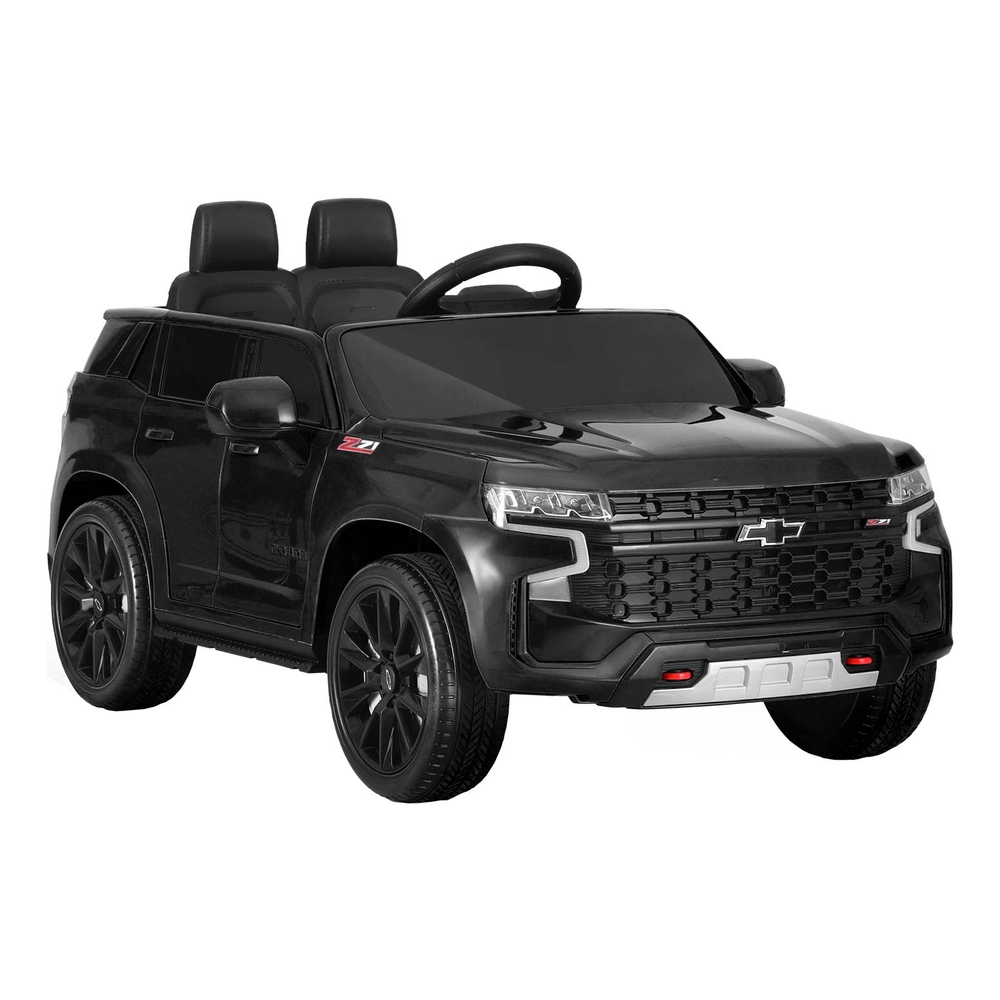Kids Ride On Car Licensed Chevrolet Tahoe Electric Toys Horn Remote 12V Black - Image 7