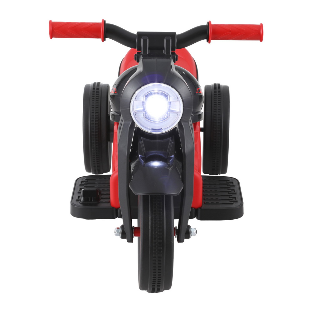 Rigo Kids Ride On Car Motorcycle Motorbike with Bubble Maker Electric Toy 6V Red - Image 6