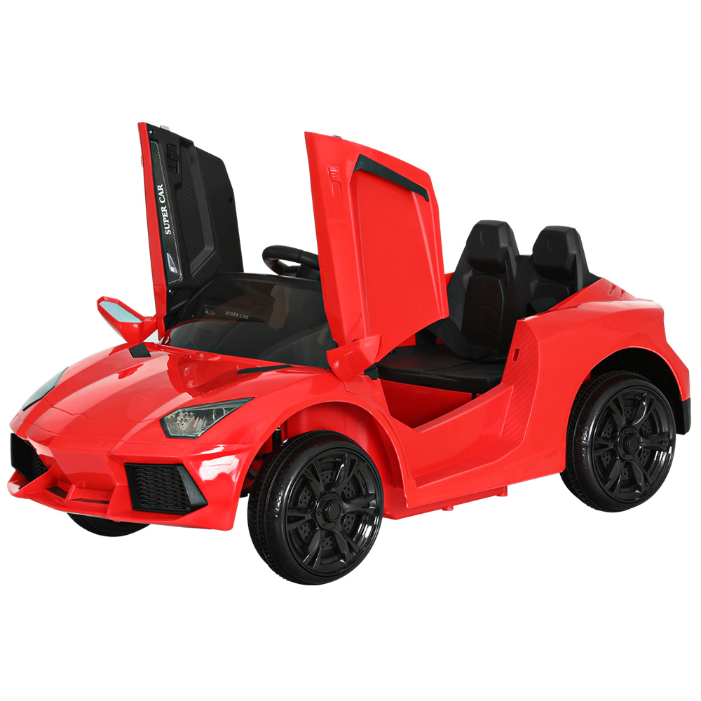 Rigo Kids Electric Ride On Car Ferrari-Inspired Toy Cars Remote 12V Red - Image 1