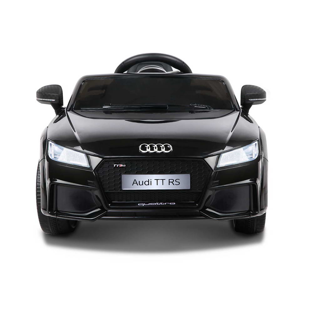 Kids Electric Ride On Car Audi Licensed TTRS Toy Cars Remote 12V Battery Black - Image 3