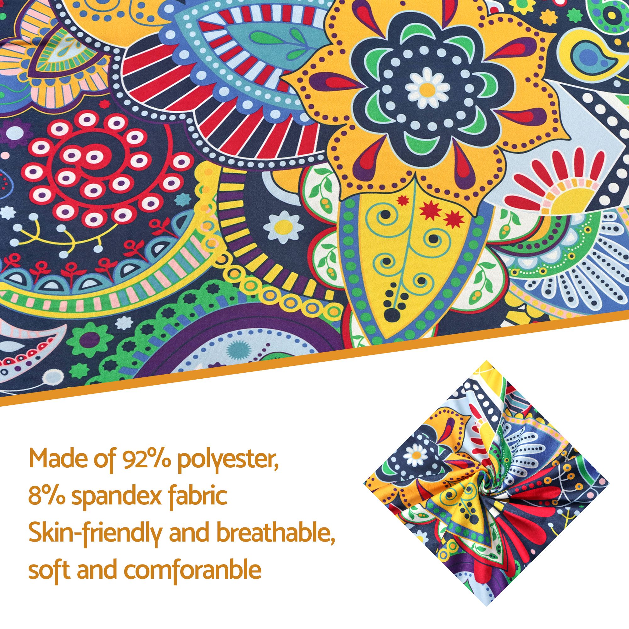Artiss Stretch Kids Recliner Cover 4-Pieces Recliner Chair Slipcovers Printed Polyester - Image 4