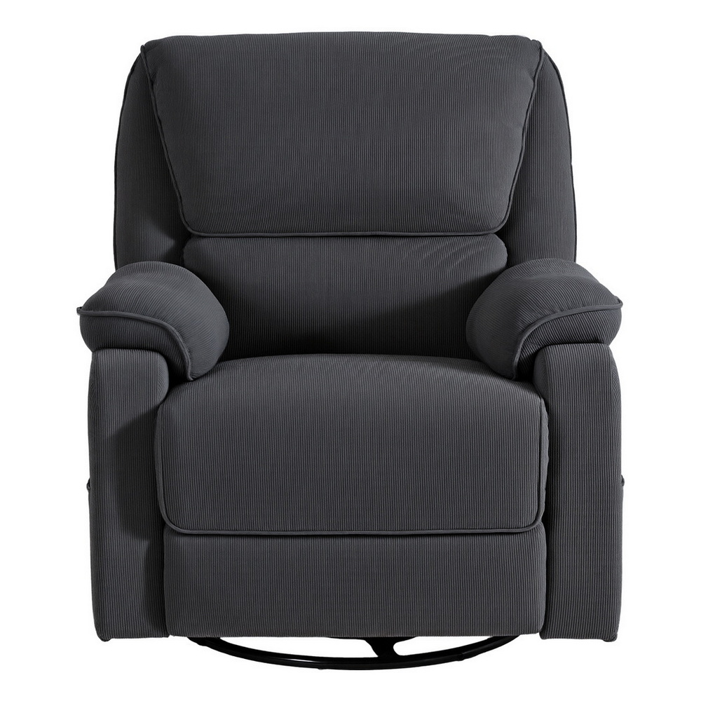 Artiss Rocking Recliner Chair 360 Swivel Massage Heated Reclining Chairs - Image 3