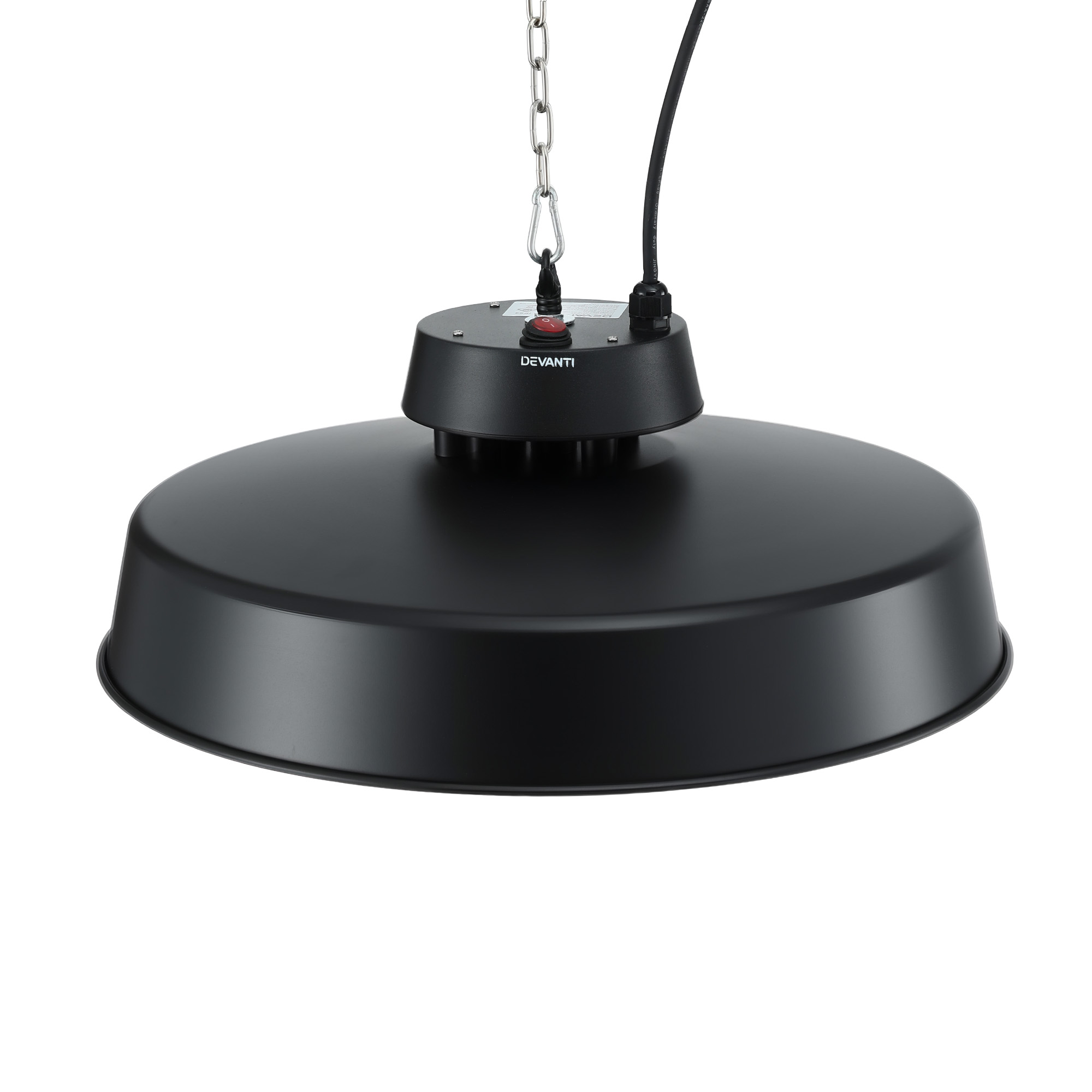 Devanti 2000W Outdoor Electric Patio Heater Ceiling Mount with LED Light Remote - Image 3