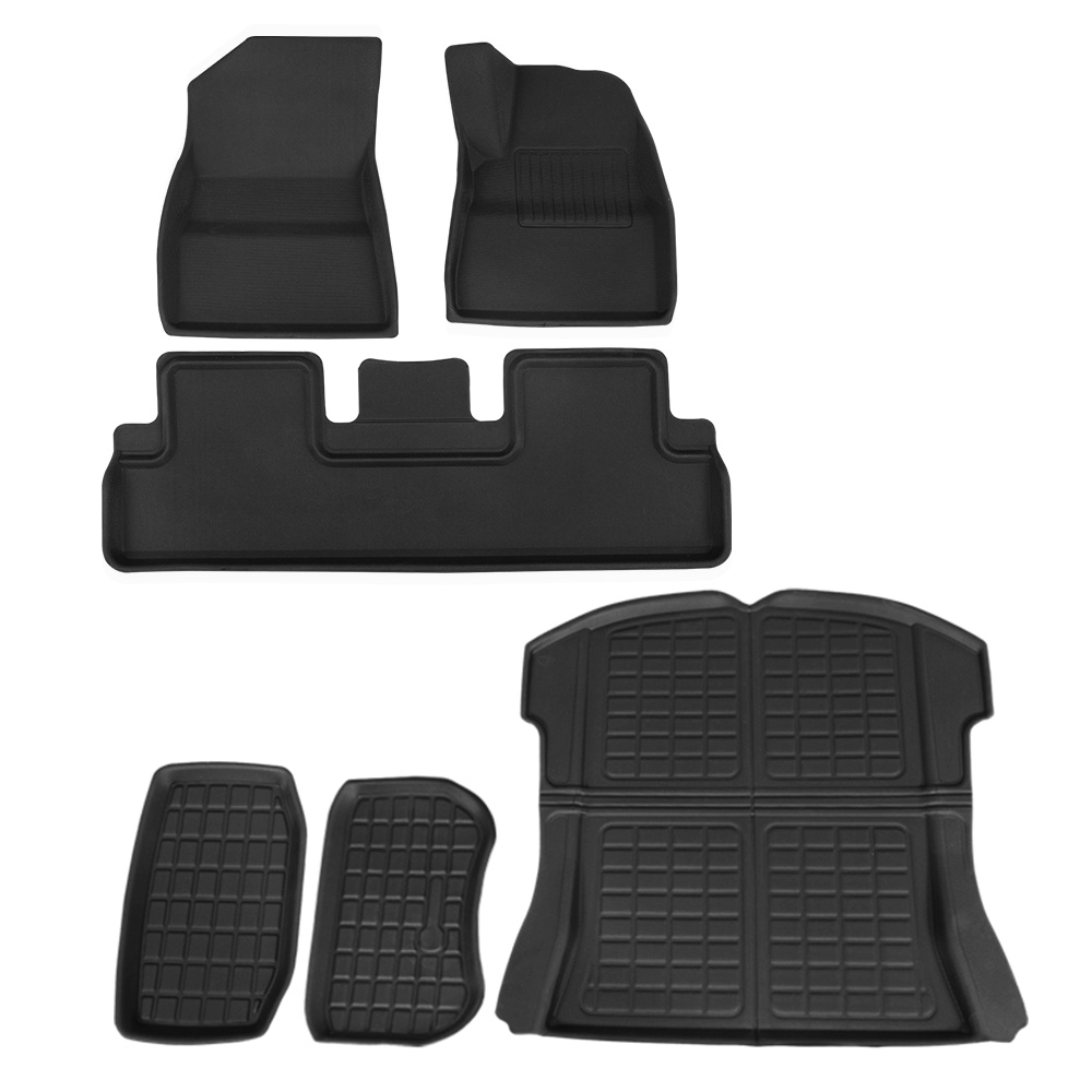 Weisshorn Car Rubber Floor Mats for Tesla Model 3 Trunk Toolbox Cargo Mat Carpet - Image 1