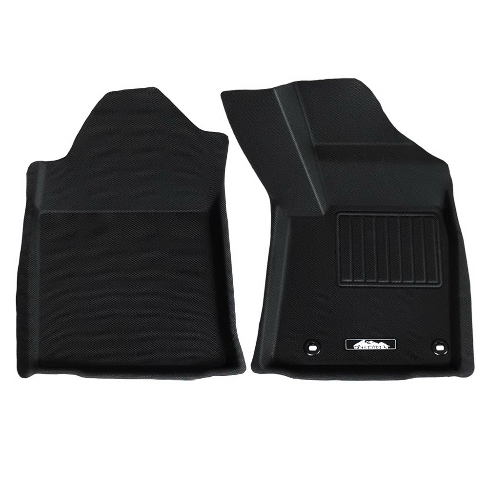 Weisshorn Car Rubber Floor Mats Compatible For Toyota Hilux Dual Cab 2015-2022 - Image 1