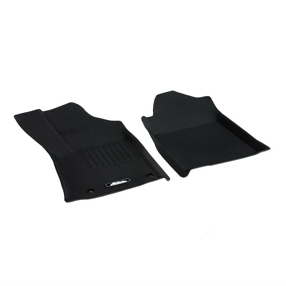 Weisshorn Car Rubber Floor Mats Compatible For Toyota Hilux Dual Cab 2015-2022 - Image 3