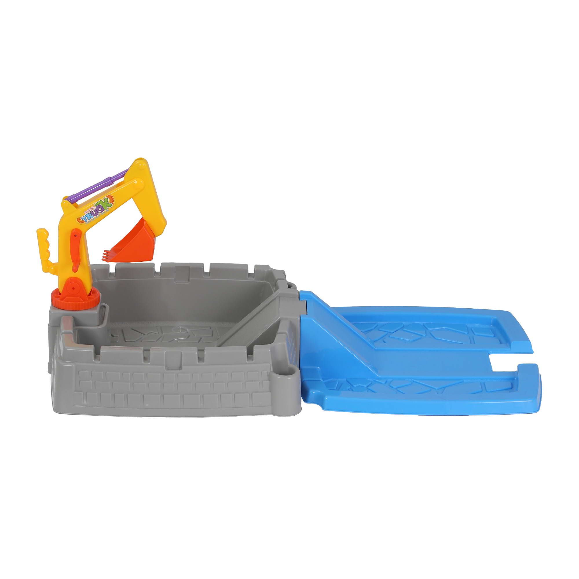 Keezi 2-in-1 Kids Sandpit Water Table Working Excavator Digger Sensory Play Toys - Image 3