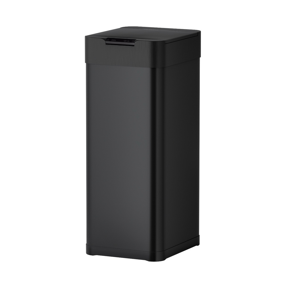 Devanti 50L Sensor Bin Motion Rubbish Bins Kitchen Automatic Trash Can Black - Image 1