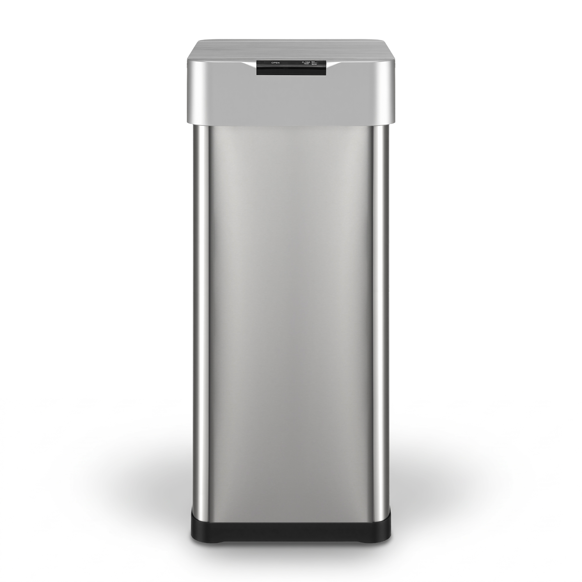 Devanti 50L Motion Sensor Bin Rubbish Bins Kitchen Automatic Trash Can Silver - Image 3