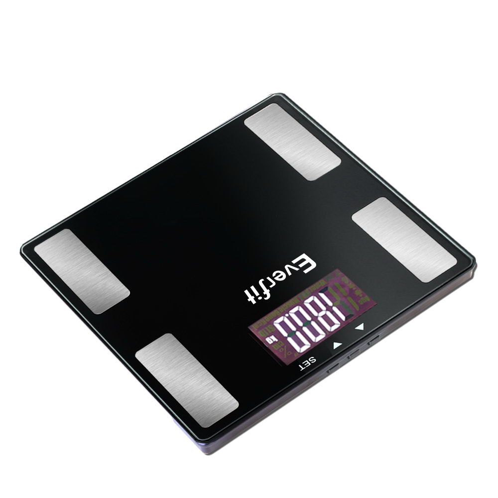 Everfit Body Fat Bathroom Scale Weighing Wireless Bluetooth Gym 180KG - Image 1