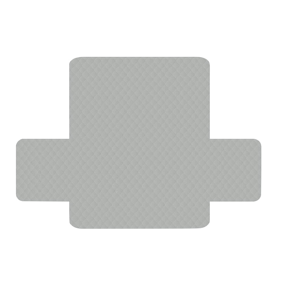 Artiss Sofa Cover Couch Covers 3 Seater Quilted Grey - Image 1