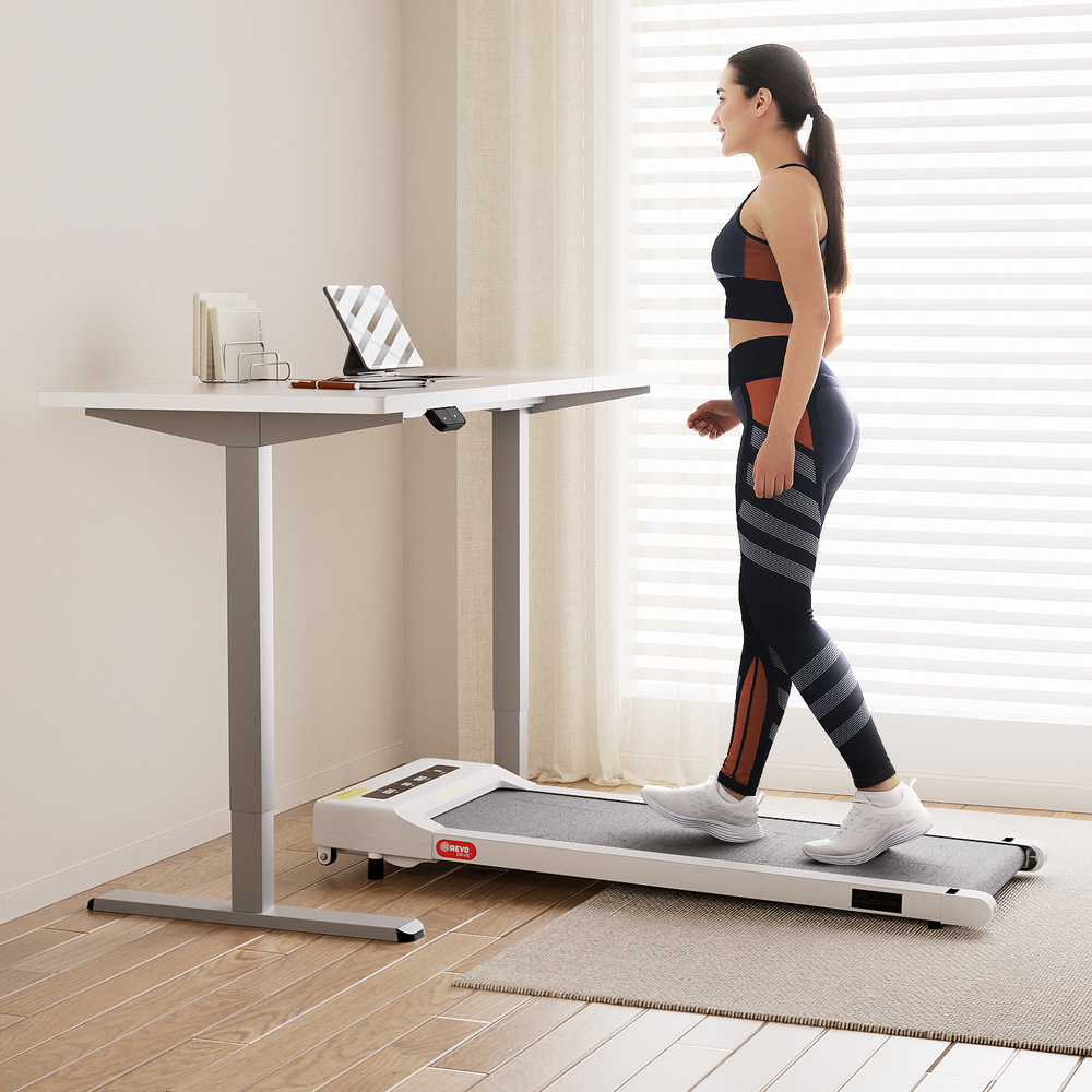 Artiss 360mm Treadmill Electric Walking Pad with140cm Automatic Standing Desk - Image 7