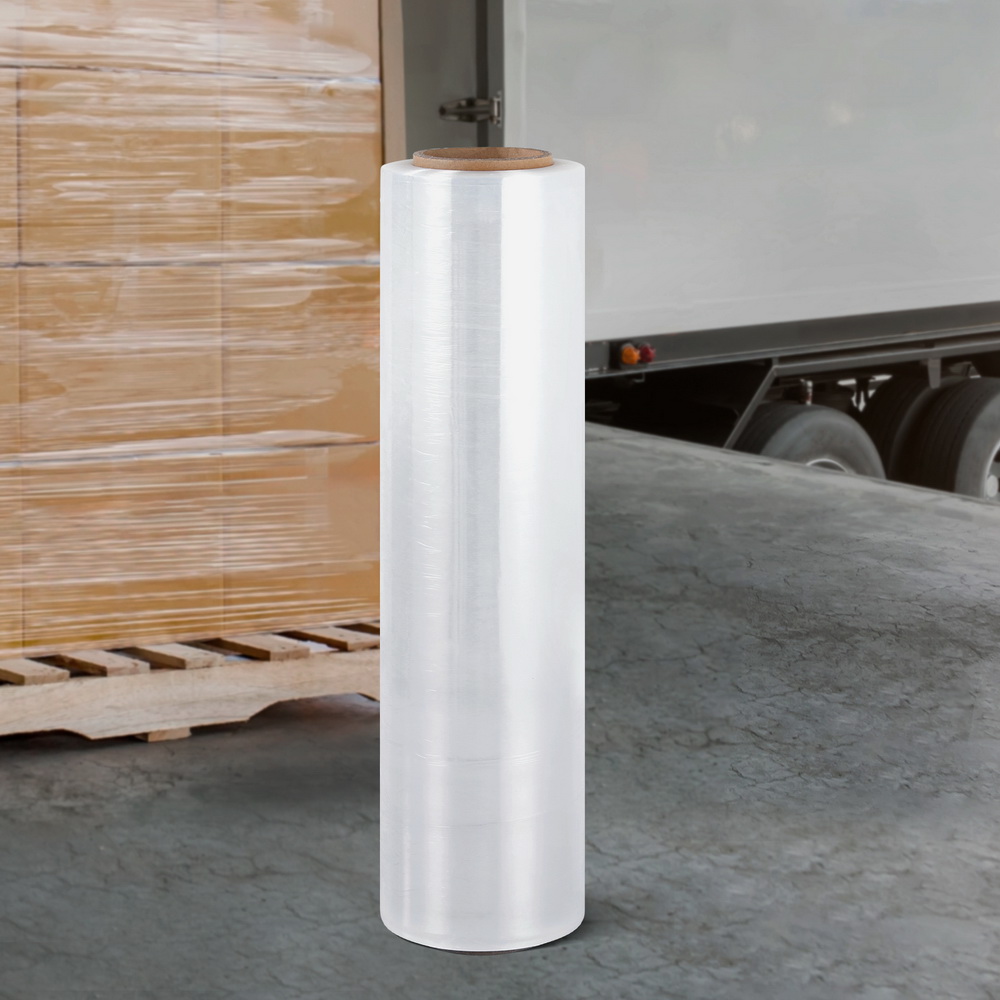 500mm x 400m Stretch Film Pallet Shrink Wrap 1 Roll Package Use Plastic Clear - Image 7