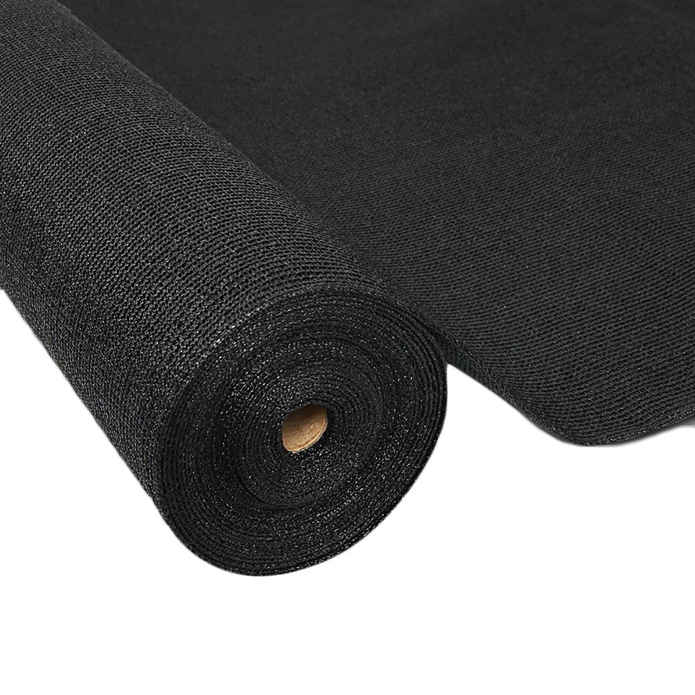 Instahut 90% Shade Cloth 1.83x20m Shadecloth Sail Heavy Duty Black - Image 8