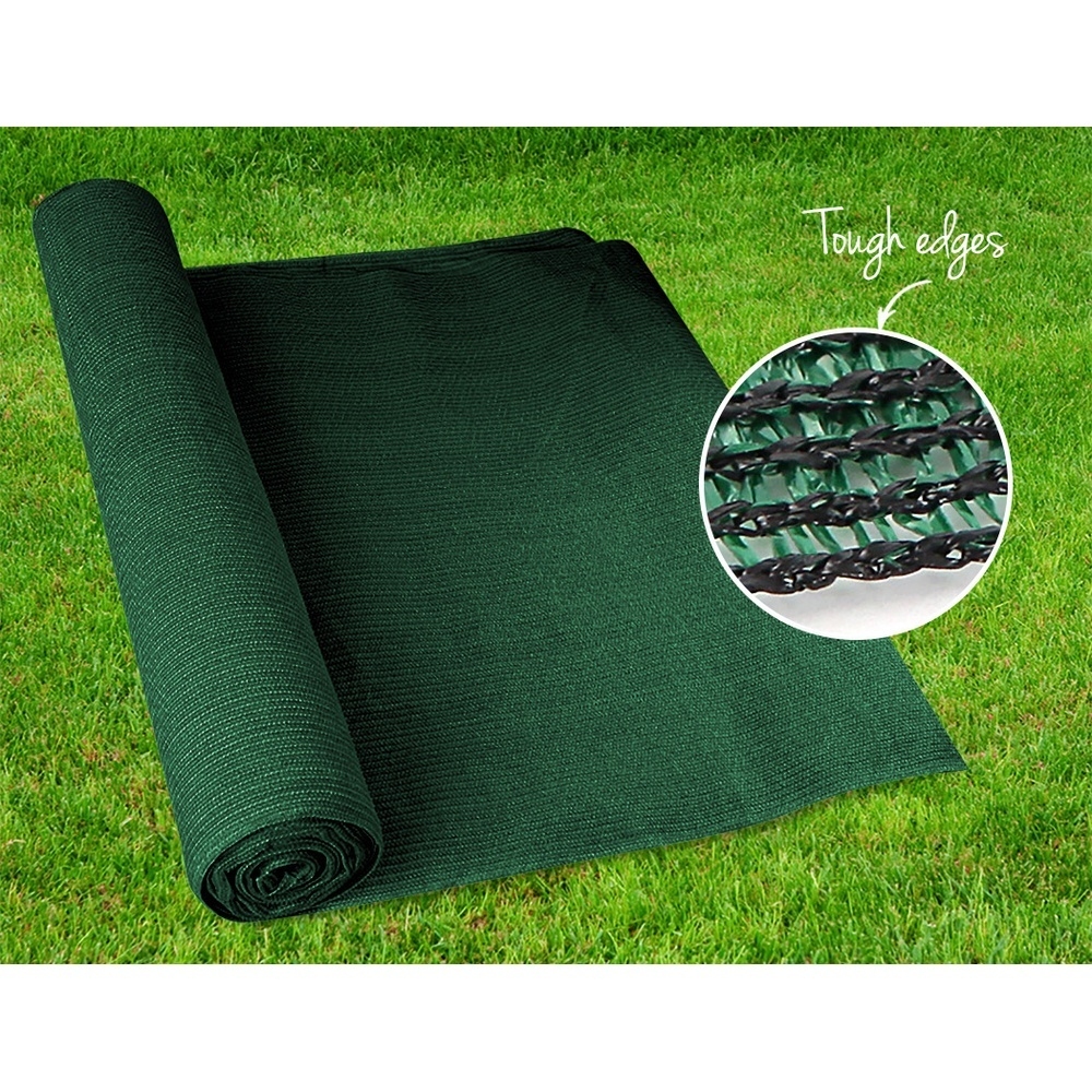 Instahut 50% Shade Cloth 3.66x10m Shade Cloth Sail Heavy Duty Shadecloth Garden Mesh Roll Green - Image 5