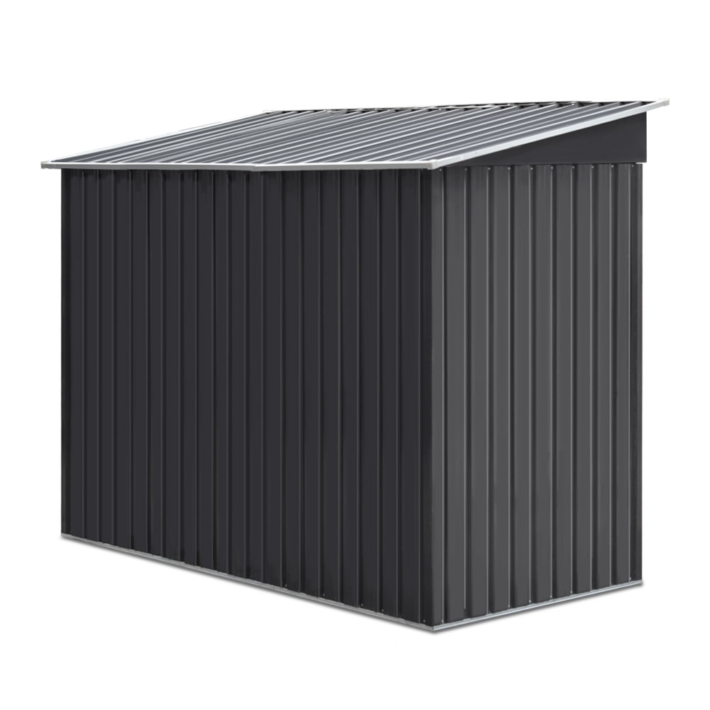 Giantz Garden Shed 2.38x1.31M w/Metal Base Sheds Outdoor Storage Tool Workshop Sliding Door - Image 4