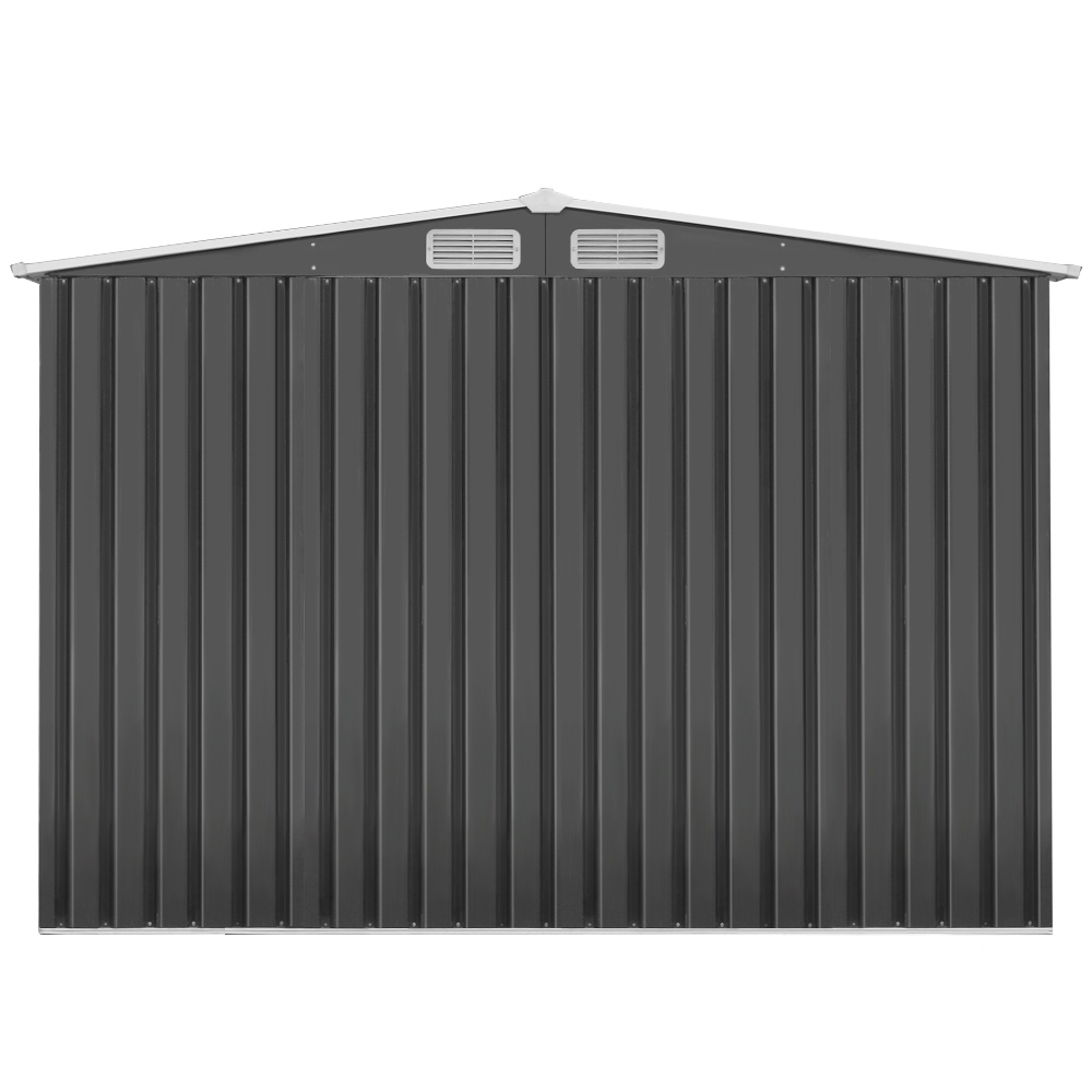 Giantz Garden Shed 2.6x3.9M w/Metal Base Sheds Outdoor Storage Workshop Tool Shelter Sliding Door - Image 3