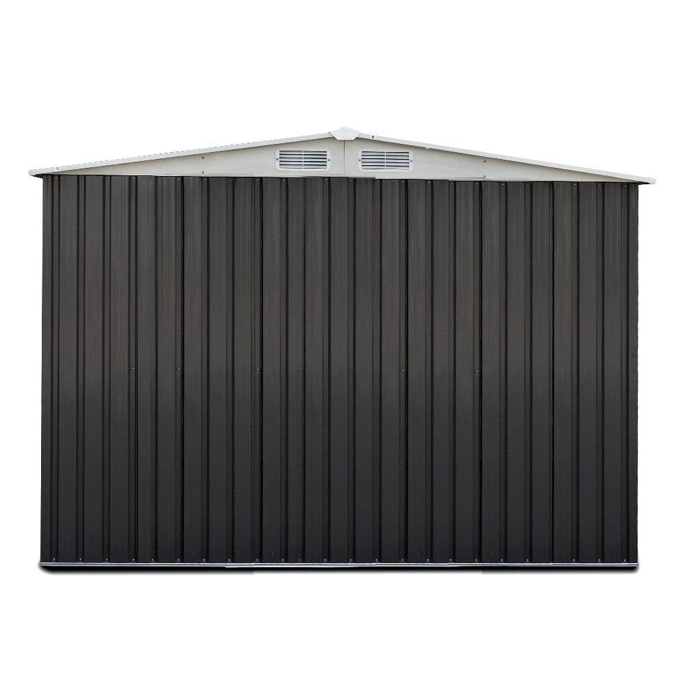 Giantz Garden Shed 2.58x2.07M Sheds Outdoor Storage Workshop Metal Shelter Sliding Door - Image 4