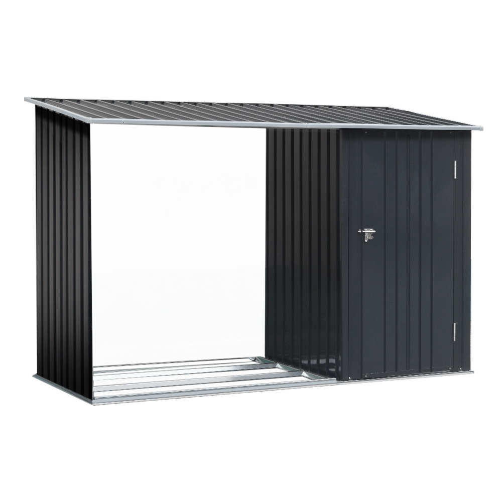 Giantz Garden Shed 2.49x1.04M Sheds Outdoor Tool Storage Workshop House Steel 2 in 1 - Image 7