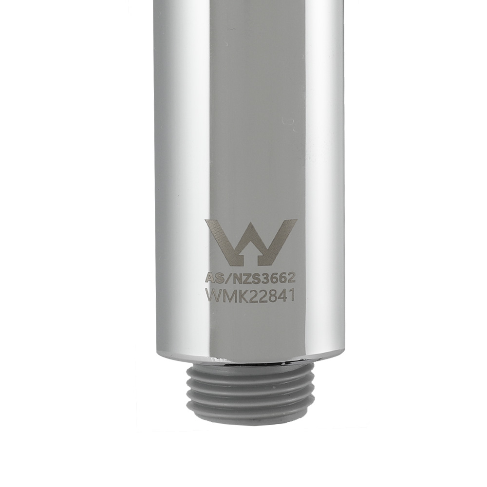 Handheld Shower Head 3.1'' High Pressure 3 Spray Modes Square Chrome - Image 4